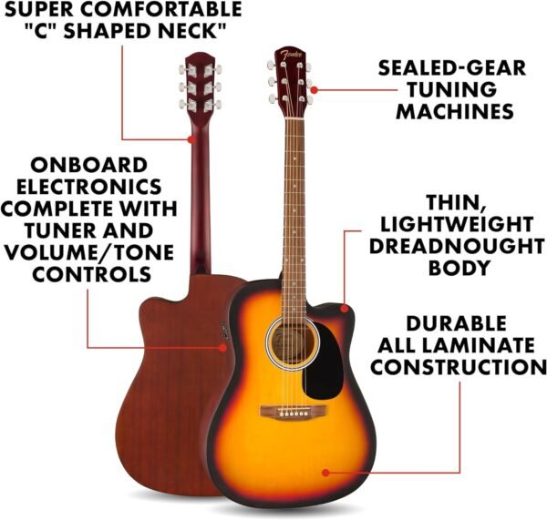 Fender FA-25CE: The Ideal Beginner's Acoustic-Electric Guitar Review