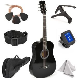 Classical Acoustic Guitar For Kids By MasterPlay- 30” Beginner Guitar For Learners- Accoustic String Guitar Starter Kit: Guitar Bag, Tuner, Strap, Extra Strings, Picks, Wash... Classical Acoustic Guitar For Kids By MasterPlay- 30” Beginner Guitar For Learners- Accoustic String Guitar Starter Kit: Guitar Bag, Tuner, Strap, Extra Strings, Picks, Wash...