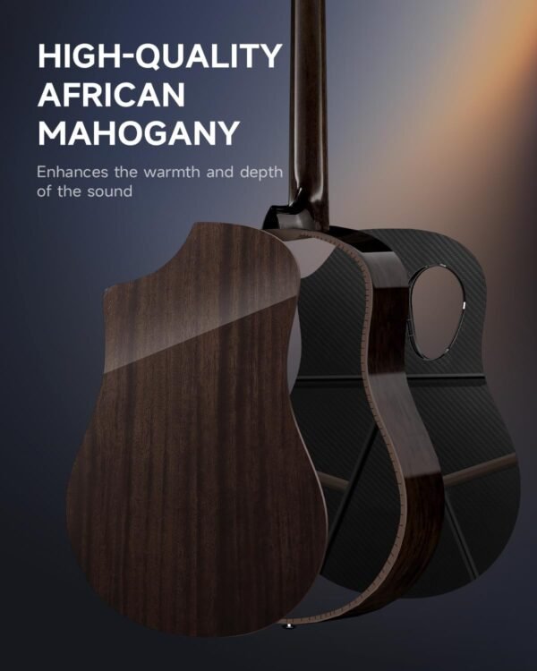 Donner RISING-G1 Acoustic Guitar Review - Carbon Fiber Excellence Donner RISING-G1 Acoustic Guitar Review - Carbon Fiber Excellence