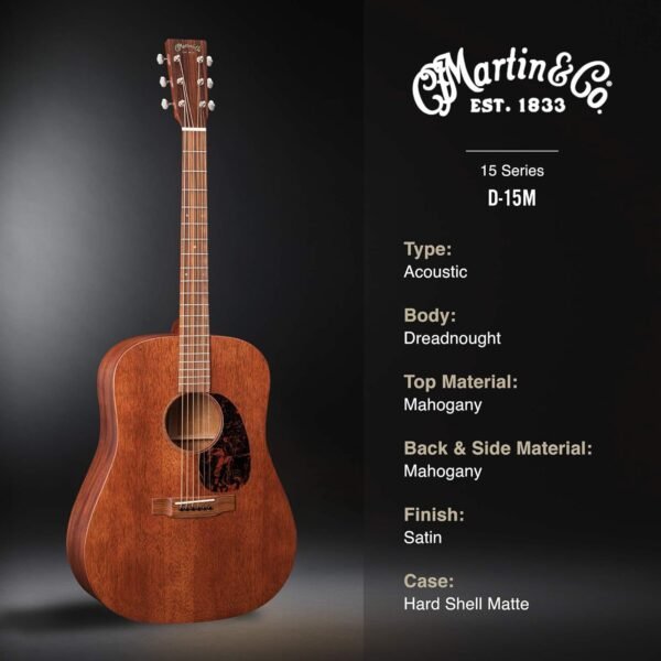 Martin D-15M Acoustic Guitar Review – Premium Mahogany Tone and Build Martin D-15M Acoustic Guitar Review – Premium Mahogany Tone and Build