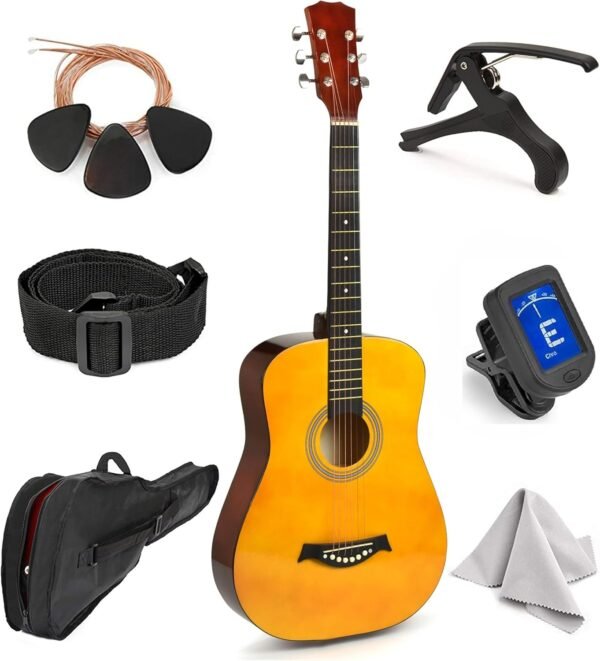 Master Play 30-Inch Acoustic Guitar Beginner Kit Review Master Play 30-Inch Acoustic Guitar Beginner Kit Review