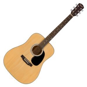 Squier by Fender Acoustic Guitar, with 2-Year Warranty, Dreadnought with Maple Fingerboard, Glossed Natural Finish, Mahogany Back and Side, Mahogany Neck, SA-150 Model Squier by Fender Acoustic Guitar, with 2-Year Warranty, Dreadnought with Maple Fingerboard, Glossed Natural Finish, Mahogany Back and Side, Mahogany Neck, SA-150 Model