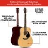 Squier SA-150 Model Acoustic Guitar Review - Features and Sound Squier SA-150 Model Acoustic Guitar Review - Features and Sound
