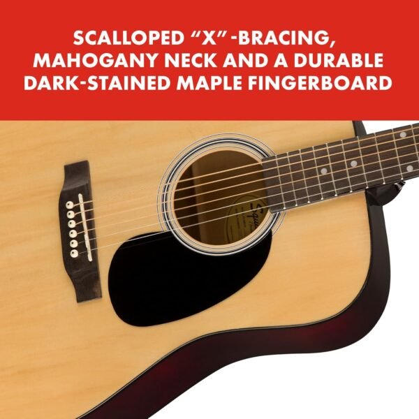Squier SA-150 Model Acoustic Guitar Review - Features and Sound Squier SA-150 Model Acoustic Guitar Review - Features and Sound
