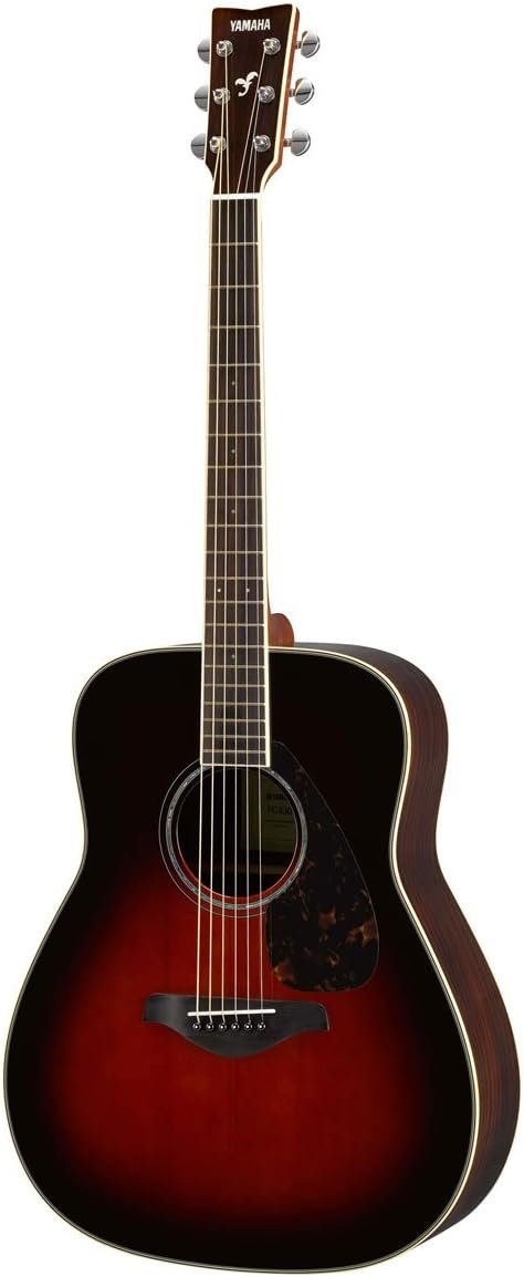 Yamaha FG830 Solid Top Acoustic Guitar, Tobacco Sunburst Yamaha FG830 Solid Top Acoustic Guitar, Tobacco Sunburst