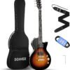 Donner DL-124S Electric Guitar Beginner Kit Review Sunburst Donner DL-124S Electric Guitar Beginner Kit Review Sunburst