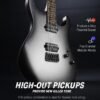 Donner DMT-100 Gradient Black Electric Guitar Review for Beginners Donner DMT-100 Gradient Black Electric Guitar Review for Beginners