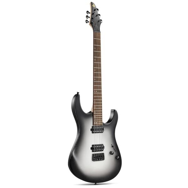 Donner Solid Body Electric Guitar, 39 Inch Metal Electric Guitar Beginner Kits with Bag, Strings, Strap, Cable, Strings Dampener for Rock Music Lover, DMT-100 (Gradient Black) Donner Solid Body Electric Guitar, 39 Inch Metal Electric Guitar Beginner Kits with Bag, Strings, Strap, Cable, Strings Dampener for Rock Music Lover, DMT-100 (Gradient Black)