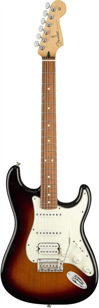 Fender Player Stratocaster HSS Electric Guitar, with 2-Year Warranty, 3-Color Sunburst, Pau Ferro Fingerboard Fender Player Stratocaster HSS Electric Guitar, with 2-Year Warranty, 3-Color Sunburst, Pau Ferro Fingerboard