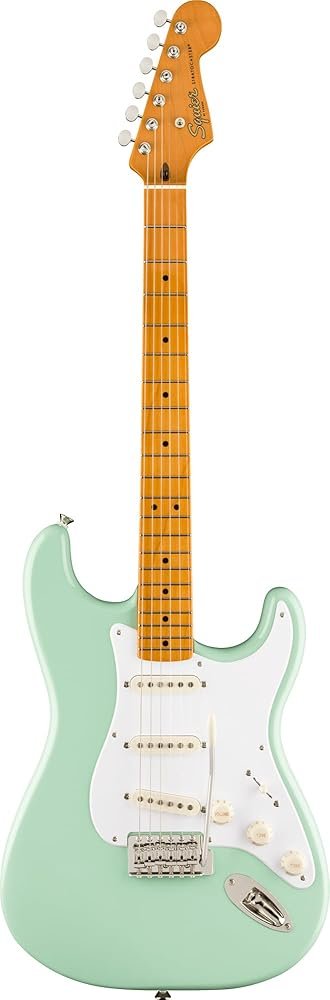 Fender Squier Classic Vibe '50s Stratocaster Electric Guitar - Surf Green Fender Squier Classic Vibe '50s Stratocaster Electric Guitar - Surf Green