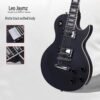 Leo Jaymz LJ-LP Electric Guitar Matt Black Review Leo Jaymz LJ-LP Electric Guitar Matt Black Review