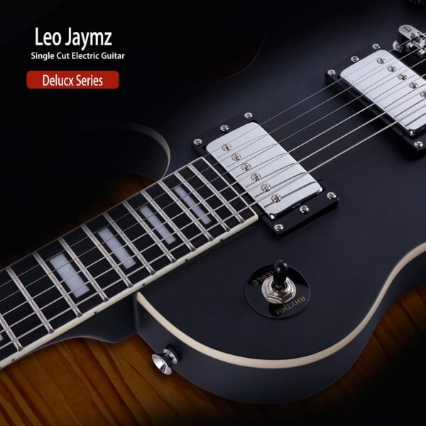Leo Jaymz LJ-LP Electric Guitar Matt Black Review Leo Jaymz LJ-LP Electric Guitar Matt Black Review