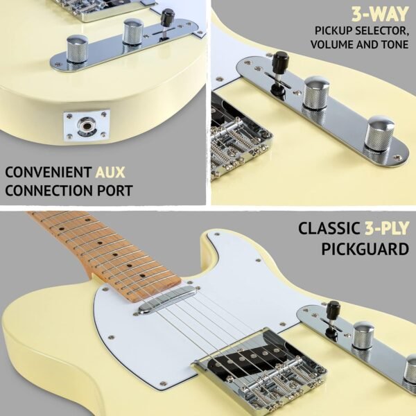 LyxPro EGTL30CW Review – 30” Electric Guitar for Beginners LyxPro EGTL30CW Review – 30” Electric Guitar for Beginners