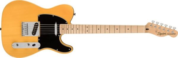 Squier Affinity Series Telecaster Electric Guitar, with 2-Year Warranty, Butterscotch Blonde, Maple Fingerboard Squier Affinity Series Telecaster Electric Guitar, with 2-Year Warranty, Butterscotch Blonde, Maple Fingerboard