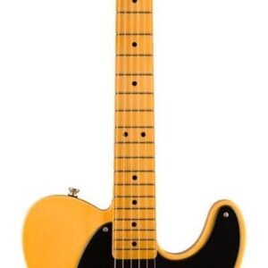 Squier Classic Vibe 50s Telecaster Electric Guitar, Butterscotch Blonde, Maple Fingerboard Squier Classic Vibe 50s Telecaster Electric Guitar, Butterscotch Blonde, Maple Fingerboard