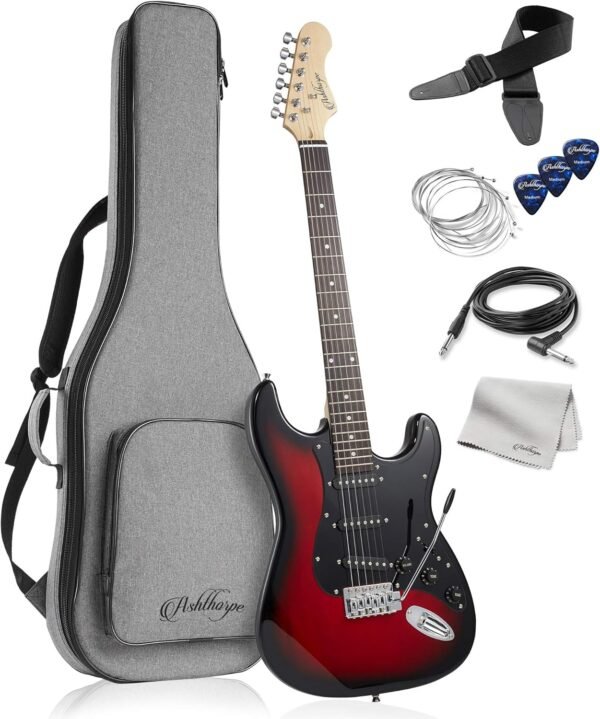 Ashthorpe 39-Inch Electric Guitar Review Best Solid Body Kit for Beginners and Pros Ashthorpe 39-Inch Electric Guitar Review Best Solid Body Kit for Beginners and Pros
