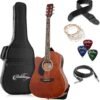 Ashthorpe Left-Handed Acoustic-Electric Guitar Review Full-Size Dreadnought Bundle Insights Ashthorpe Left-Handed Acoustic-Electric Guitar Review Full-Size Dreadnought Bundle Insights