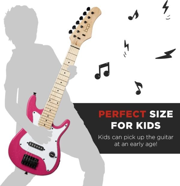 Best Choice Products 30in Kids Electric Guitar Review Complete Beginner Starter Kit Pink Sparkle Best Choice Products 30in Kids Electric Guitar Review Complete Beginner Starter Kit Pink Sparkle
