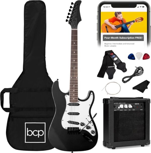 Best Choice Products Electric Guitar Kit Review Ultimate Beginner Starter Set Jet Black Best Choice Products Electric Guitar Kit Review Ultimate Beginner Starter Set Jet Black