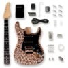 BexGears DIY ST Style Electric Guitar Kits, engraved surface natural color Mahogany Body maple neck & composite ebony fingerboard S-S-H pickup BexGears DIY ST Style Electric Guitar Kits, engraved surface natural color Mahogany Body maple neck & composite ebony fingerboard S-S-H pickup