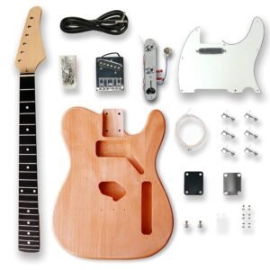 BexGears Electric Guitar Kits Okoume wood Body maple neck & composite ebony fingerboard BexGears Electric Guitar Kits Okoume wood Body maple neck & composite ebony fingerboard