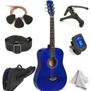 Classical Acoustic Guitar For Kids By MasterPlay- 30” Beginner Guitar For Learners- Accoustic String Guitar Starter Kit: Guitar Bag, Tuner, Strap, Extra Strings, Picks, Wash... Classical Acoustic Guitar For Kids By MasterPlay- 30” Beginner Guitar For Learners- Accoustic String Guitar Starter Kit: Guitar Bag, Tuner, Strap, Extra Strings, Picks, Wash...
