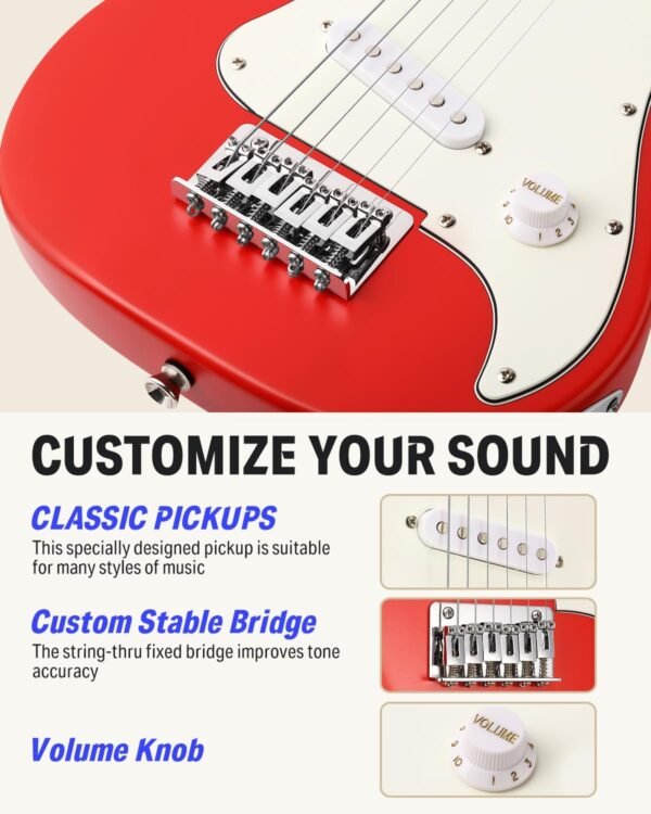 Donner 30 Inch Kids Electric Guitar Beginner Kit Review Perfect for Young Starters Donner 30 Inch Kids Electric Guitar Beginner Kit Review Perfect for Young Starters