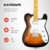 Donner 39 Inch Jazz Electric Guitar Review H H Pickups Sunburst Model Insight Donner 39 Inch Jazz Electric Guitar Review H H Pickups Sunburst Model Insight