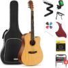 Donner 41 Inch Acoustic Guitar Bundle Review Best Beginner Steel String Kit Donner 41 Inch Acoustic Guitar Bundle Review Best Beginner Steel String Kit