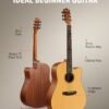 Donner 41 Inch Acoustic Guitar Bundle Review Best Beginner Steel String Kit Donner 41 Inch Acoustic Guitar Bundle Review Best Beginner Steel String Kit