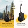 Donner Acoustic Guitar 36 Inch Dreadnought Review Best Beginner Bundle Kit Donner Acoustic Guitar 36 Inch Dreadnought Review Best Beginner Bundle Kit
