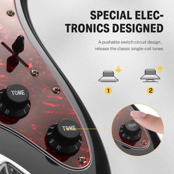 Donner DST-200 Electric Guitar Review Best Solid Body HSS Beginner Instrument Donner DST-200 Electric Guitar Review Best Solid Body HSS Beginner Instrument