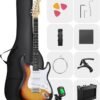 Donner DST-80 Electric Guitar Kit Review Complete Beginner Package with Amp and Accessories