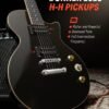 Donner Full-Size Electric Guitar Kit Black Review Best Beginner Solid Body Guitar Donner Full-Size Electric Guitar Kit Black Review Best Beginner Solid Body Guitar