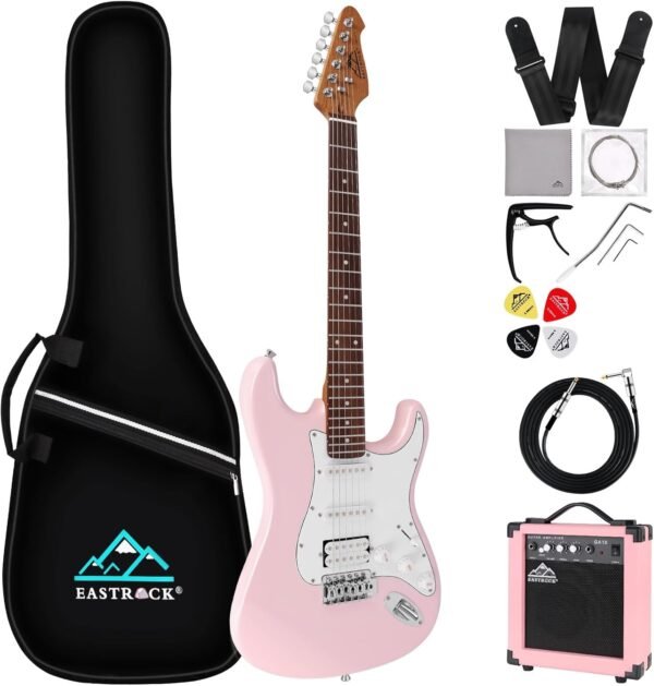 EASTROCK 39 Inch Electric Guitar Kit Review Best Starter Package for Beginners EASTROCK 39 Inch Electric Guitar Kit Review Best Starter Package for Beginners
