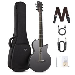 Enya NOVA Go SP1 Carbon Fiber Acoustic Electric Guitar with Smart AcousticPlus 35 Inch Travel Acustica Guitarra Starter Bundle Kit of Gig Bag, Strap, Strings, Charging Cable,... Enya NOVA Go SP1 Carbon Fiber Acoustic Electric Guitar with Smart AcousticPlus 35 Inch Travel Acustica Guitarra Starter Bundle Kit of Gig Bag, Strap, Strings, Charging Cable,...