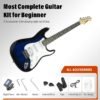 Ermik Electric Guitar Kit Review Best Beginner Full Size 39 Inch HSS Pickups Ermik Electric Guitar Kit Review Best Beginner Full Size 39 Inch HSS Pickups