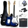 Ermik Soild Body Electric Guitar Kit with Amp 20W, Strings, Strap, Digital Tuner, Picks, Gig Bag, Cable, Tremolo Bar, 39" Full Size Guitar HSS Pickups Guitarra Electrica... Ermik Soild Body Electric Guitar Kit with Amp 20W, Strings, Strap, Digital Tuner, Picks, Gig Bag, Cable, Tremolo Bar, 39" Full Size Guitar HSS Pickups Guitarra Electrica...