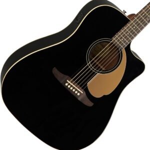 Fender Redondo Player Acoustic Guitar, with 2-Year Warranty, Jetty Black, Walnut Fingerboard Fender Redondo Player Acoustic Guitar, with 2-Year Warranty, Jetty Black, Walnut Fingerboard