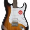 Fender Squier Bullet Stratocaster HT HSS Electric Guitar, Brown Sunburst, Laurel Fingerboard Fender Squier Bullet Stratocaster HT HSS Electric Guitar, Brown Sunburst, Laurel Fingerboard