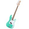 Fender Squier Debut Series Precision Bass Guitar, Beginner Guitar, 2-Year Warranty, Includes Free Lessons, Sea Foam Green with Satin Urethane Finish Fender Squier Debut Series Precision Bass Guitar, Beginner Guitar, 2-Year Warranty, Includes Free Lessons, Sea Foam Green with Satin Urethane Finish