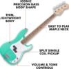 Fender Squier Debut Series Precision Bass Guitar Review Best Beginner Electric Bass Experience Fender Squier Debut Series Precision Bass Guitar Review Best Beginner Electric Bass Experience
