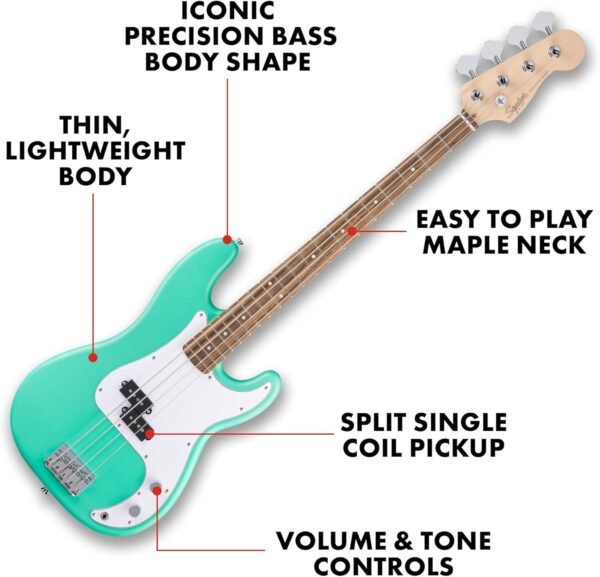 Fender Squier Debut Series Precision Bass Guitar Review Best Beginner Electric Bass Experience Fender Squier Debut Series Precision Bass Guitar Review Best Beginner Electric Bass Experience