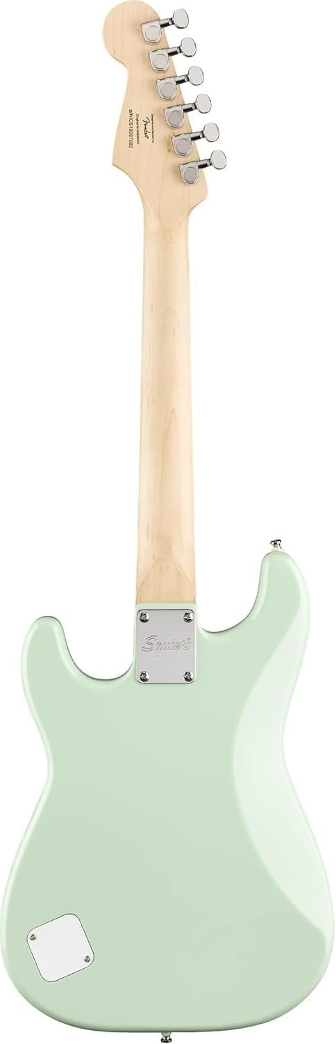 Fender Squier Mini Stratocaster Surf Green Electric Guitar Review for Travel and Tone Enthusiasts Fender Squier Mini Stratocaster Surf Green Electric Guitar Review for Travel and Tone Enthusiasts