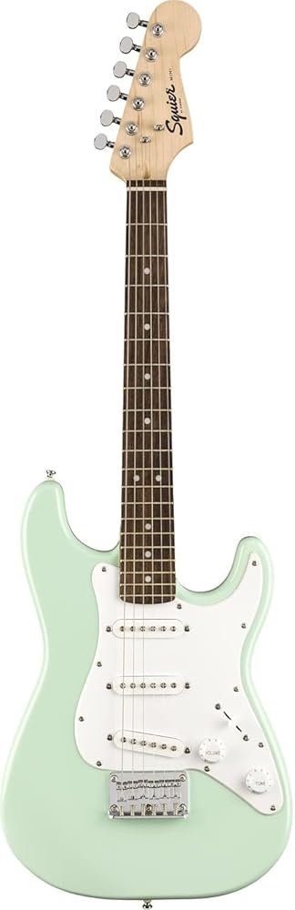 Fender Squier Mini Stratocaster with Laurel Fingerboard - Surf Green Fender Squier Mini Stratocaster with Laurel Fingerboard - Surf Green