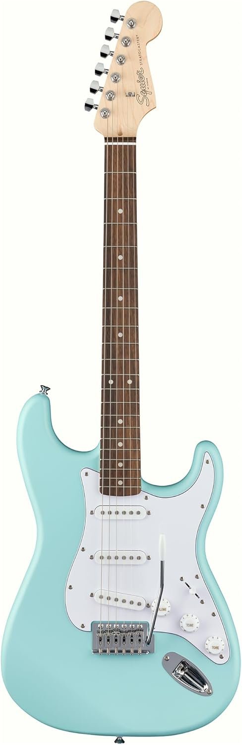 Fender Squier Stratocaster Electric Guitar Review Complete Daphne Blue Bundle Insights Fender Squier Stratocaster Electric Guitar Review Complete Daphne Blue Bundle Insights