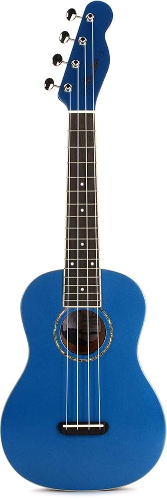Fender Zuma Concert Uke, Walnut Fingerboard, Lake Placid Blue (971630002) Fender Zuma Concert Uke, Walnut Fingerboard, Lake Placid Blue (971630002)