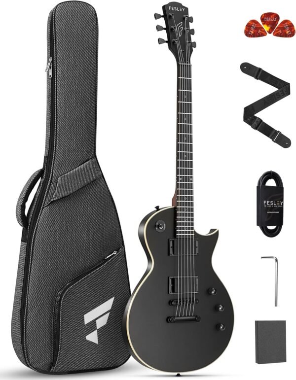 Fesley FLP350 Electric Guitar Kit Review Best Full Size Solid Body Guitar for Beginners Fesley FLP350 Electric Guitar Kit Review Best Full Size Solid Body Guitar for Beginners