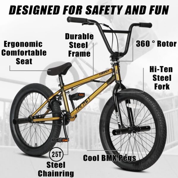 Freestyle BMX Bike Review Cubsala Yaphet 20 Inch Durable Steel Frame Performance Freestyle BMX Bike Review Cubsala Yaphet 20 Inch Durable Steel Frame Performance