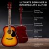 Full Size Acoustic Guitar Review Best Choice Products Sunburst Starter Set Insights Full Size Acoustic Guitar Review Best Choice Products Sunburst Starter Set Insights